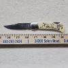 Image 3 : Two Folding Pocket Knives: Sabre Scrimshaw Lockback and Sheffield Boreal Linerlock
