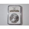 Image 1 : 2018 American Silver Eagle - 1 oz .999 Fine Silver - NGC MS 70