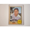Image 1 : 1968 Topps NORM CASH Detroit Tigers Baseball Card #256 - Great Condition in Card Holder 
