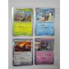 Image 6 : Smaller Pokemon Trading Card Zip-Up Binder Ft. Four Pages of Assorted Cards Including Holos!