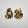 Image 1 : Lovely 14K Gold Earring Set Weighing 1.7 Grams Total 