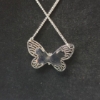 Image 3 : Gorgeous Publishers Clearing House Colorful Butterfly Pendant 17" Necklace
