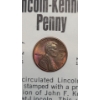 Image 4 : (5) Uncirculated 1974 Third Party Counterstamped Lincoln-Kennedy Novelty Pennies