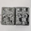 Image 5 : Vintage 1969 Mattel Hot Wheels Factory Plastix Toy Playset With Four Metal Vehicle Molds And Storage