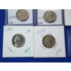 Image 6 : x9 Assorted Jefferson Nickels Including Uncirculated, Semi-Key Date FV: $0.45