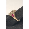 Image 2 : Women's 10K Yellow Gold Victorian-Style Ring With Empty Marquise Setting - Size 6 - Weight: 2.6g