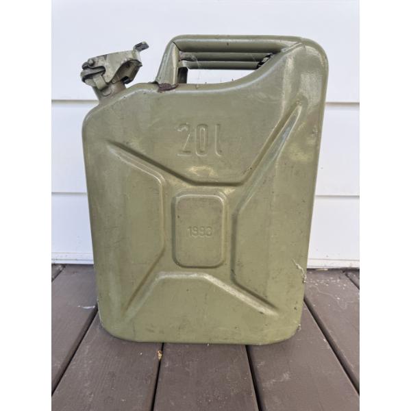1993 20-Liter "Jerrycan" manufactured by Sandrik.- Incredible Condition! 