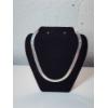 Image 1 : Sterling Silver 20in Necklace, Detailed Herringbone Design - 34.0g 