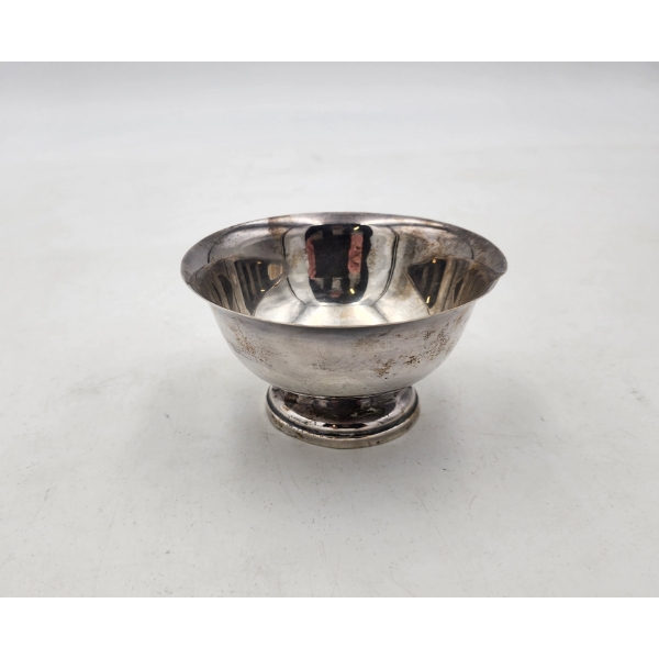 Sterling Silver Footed 5" Bowl Weighing 130.5g