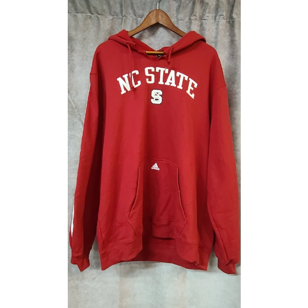 Adidas NCAA North Carolina State Size 2XL Hooded Sweatshirt 