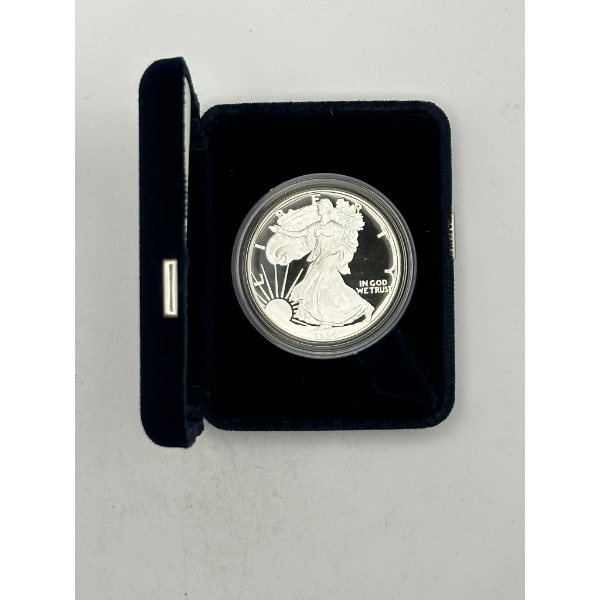 1994 Proof American Silver Eagle with U.S. Mint Box & COA