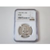 Image 1 : NGC GRADED PF69 1956 Type 2 Franklin Half Dollar 90% Silver 