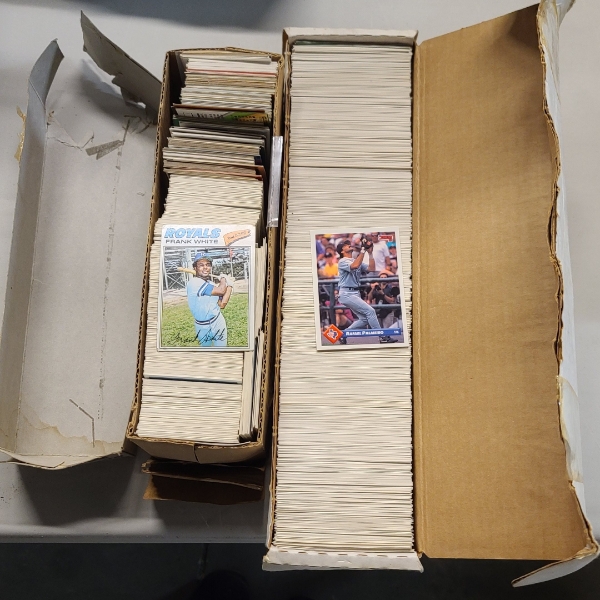 Lot Of Assorted 80's & 90's Unsearched Baseball Cards