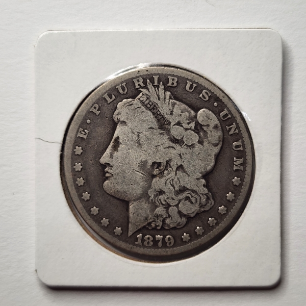 1879-CC United States 90% Silver Morgan Dollar ~ SCARCE KEY DATE COIN ~ LIKELY VAM-3 CAPPED DIE!