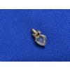 Image 3 : 10K Gold Heart Pendant for Necklace - Weight: 1.6 Grams