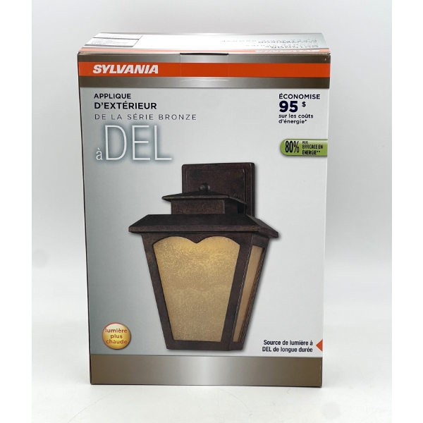 Sylvania Outdoor Wall Fixture - Bronze Series LED