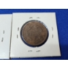 Image 6 : 2 U.S. Coins:  Rare 1866 Shield Nickel WITH RAYS! & 1839 Large One-Cent Piece