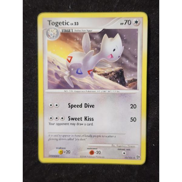 Togetic Lv.23 55/106 Non-Holo Uncommon Vintage 2008 Pokemon Trading Card
