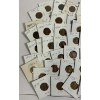 Image 2 : Lot of 50 Assorted Year Pennies, Including Wheat and Copper, FV $.50