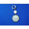 Image 1 : 1923 Silver Peace Dollar in Gold-Tone Keychain