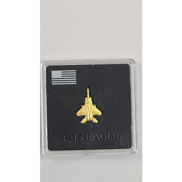 Toromint 1/20 Gram .999 Fine Gold F-15 Eagle Shaped Bullion Bar - Mintage 20,000