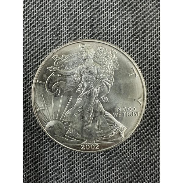 2002 American Silver Eagle - 1Toz .999 Silver