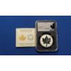 Image 1 : 2023 Super Incuse Black Rhodium First Day Of Production Reverse PF70 1 Oz Silver Canadian Maple Leaf