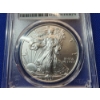 Image 4 : 2021 "First Day of Issue" Silver Eagle Type 1 - 1 oz Fine Silver Coin PCGS MS 70