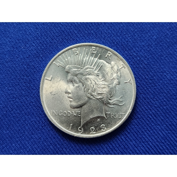 1923 90% Silver Peace Dollar in Excellent Condition