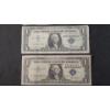 Image 3 : (4) $1 Silver Certificates - Series 1935 G & 1957