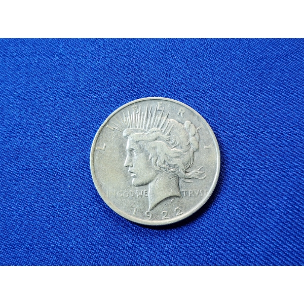 1922 Silver Peace Dollar