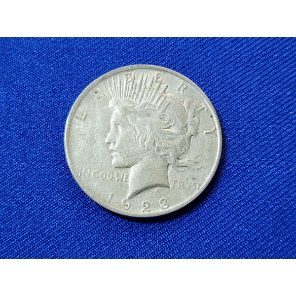 1923 90% Silver Peace Dollar