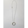 Image 2 : Gorgeous 14K Yellow Gold Circle 18in Necklace Total Weight: 2.9g