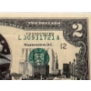 Image 2 : 2003 United States Jefferson CONNECTICUT $2.00 Bill In Hard Case Holder - Mint Condition - RARE