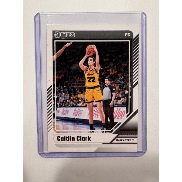 2024 Caitlin Clark Panini ROOKIE Basketball Card - Mint Condition In Protective Holder - Exceptional