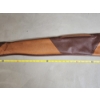 Image 3 : Vintage Two-Tone Leather Soft-Lined Zip-Up Rifle Case ~52in