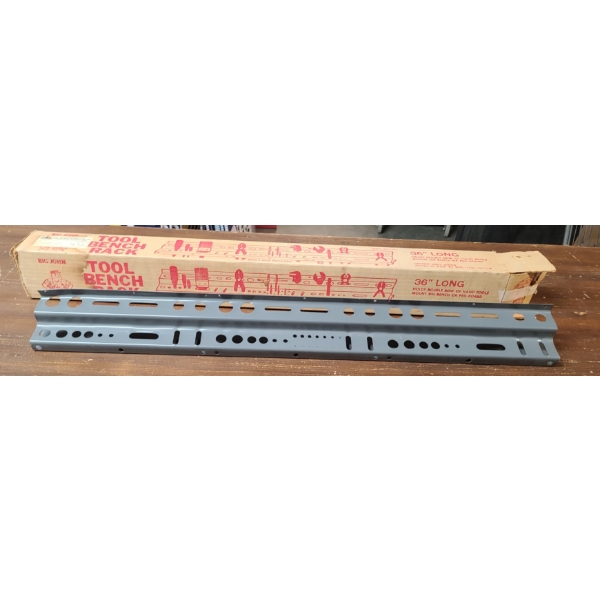 Big John 36" Long Steel Tool Bench Rack 