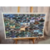 Image 1 : Large Uncut Sheet of 1997 Topps Star Wars Widevision Trading Cards 