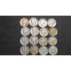 Image 2 : Assorted Years/Mint Marks United States 90% Silver Mercury Dimes & Roosevelt - Face Value: $3.00
