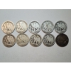 Image 5 : Assorted Years Silver Walking Liberty Half Dollars Face Value: $5.00
