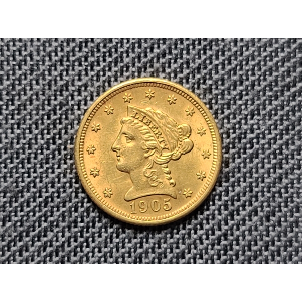 1905 $2.50 Gold Liberty Head Coin