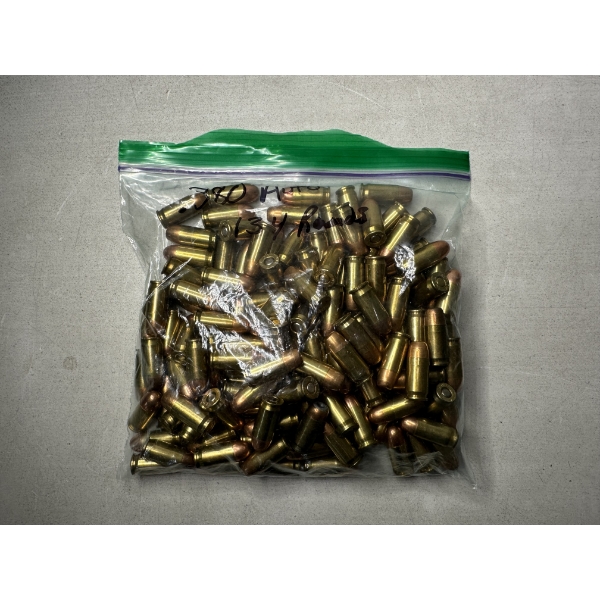 Bag of .380 Auto Ammo, 134 Rounds