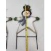 Image 3 : (2) Outdoor Metal Christmas/Holiday Snowmen Stakes - Approx. 19in Tall