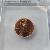 Image 2 : ICG MS67 United States 2025-D Last Year of Issue Lincoln Cent Signed by Austin Hutto