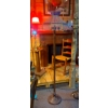 Image 5 : Classic Stained Glass 16" Paneled Shade - 64 Inch Floor Lamp - Electrified In Perfect Condition.