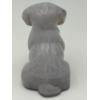 Image 3 : Adorable Degenhart Vintage Glass Dog Figurine -Mauve