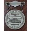 Image 4 : PEWTER MASONIC 1771 PRESENTATION MEDAL W PINBACK - GRAND LODGE OF NORTH CAROLINA 2013 PRESENTATION