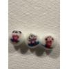 Image 1 : 3 - Vintage Underdog Cartoon Advertising Marbles - Mint Condition