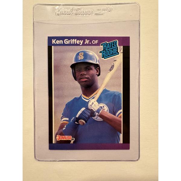 1989 Donruss Ken Griffey, Jr. Rookie Baseball Card - High Grade Card