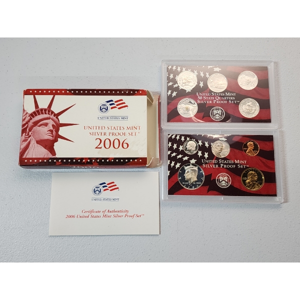 2006 United States Mint Silver Proof Set